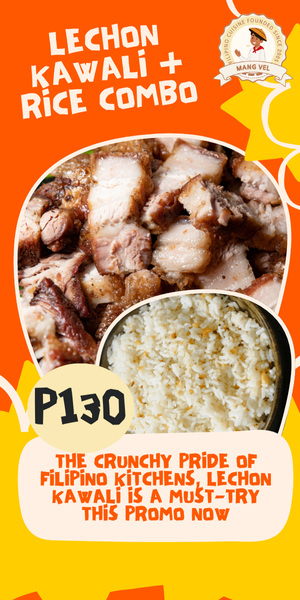Lechon Kawali + Rice Combo - PHP 130.00